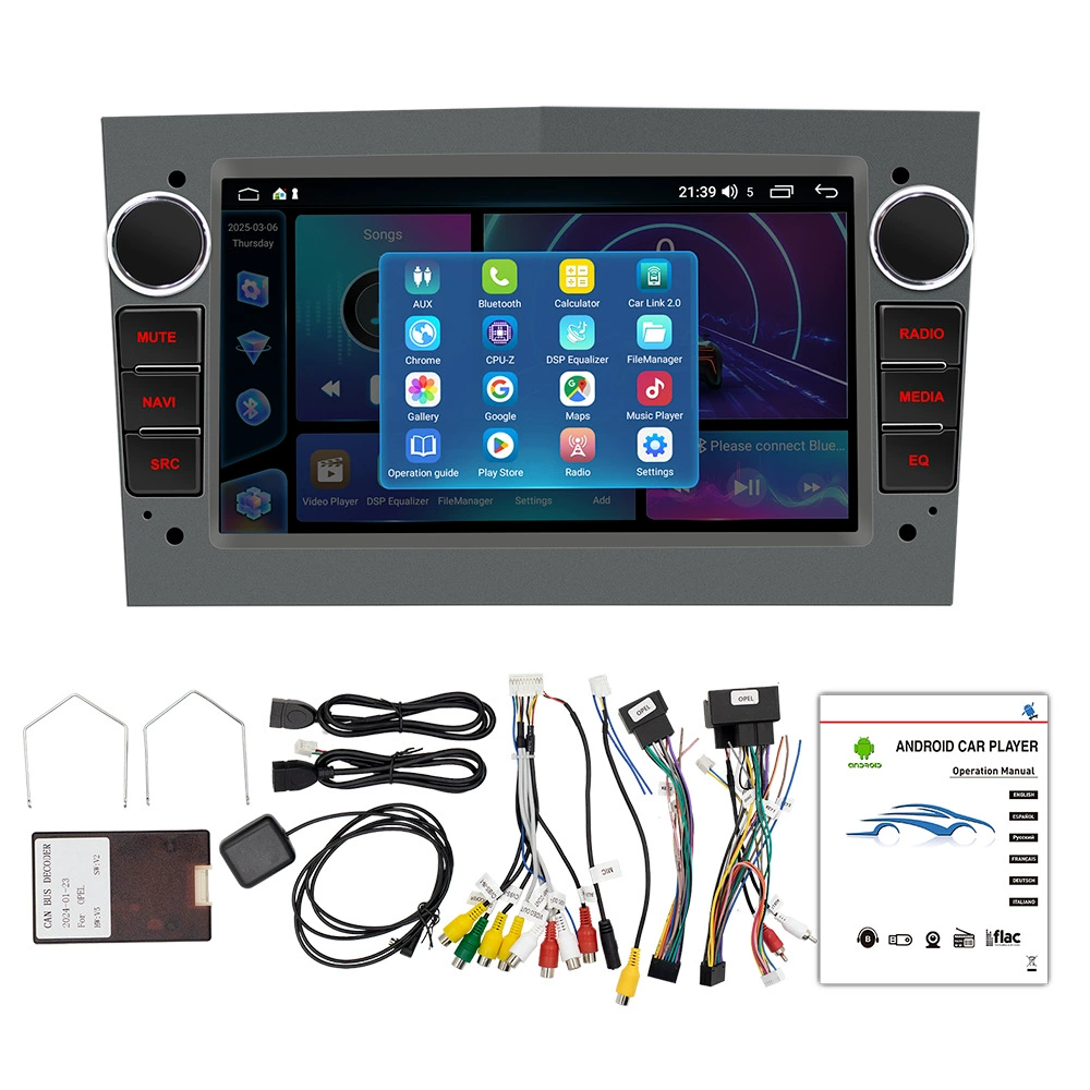 Подходит для Opel Fang Yitong 03-13 автомобиля, Android-навигация, CarPlay, центральный блок, видеорегистратор