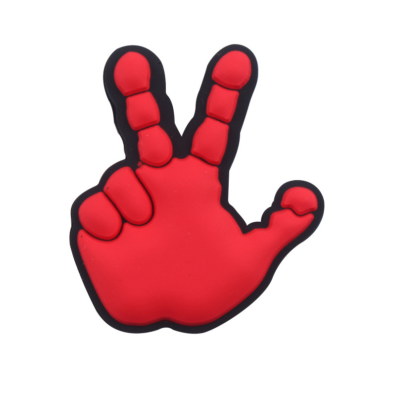 Nuevo creativo bricolaje dibujos animados oso palma silicona joyería tesoro pulsera mordedor cadena de pezón cadena anti-caída accesorios