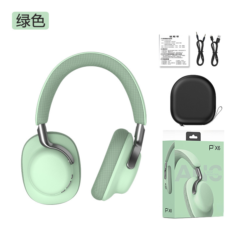 Nuevos auriculares inalámbricos Bluetooth de absorción transfronteriza ANC auriculares desmontables auriculares deportivos de reducción de ruido móvil general 6.0