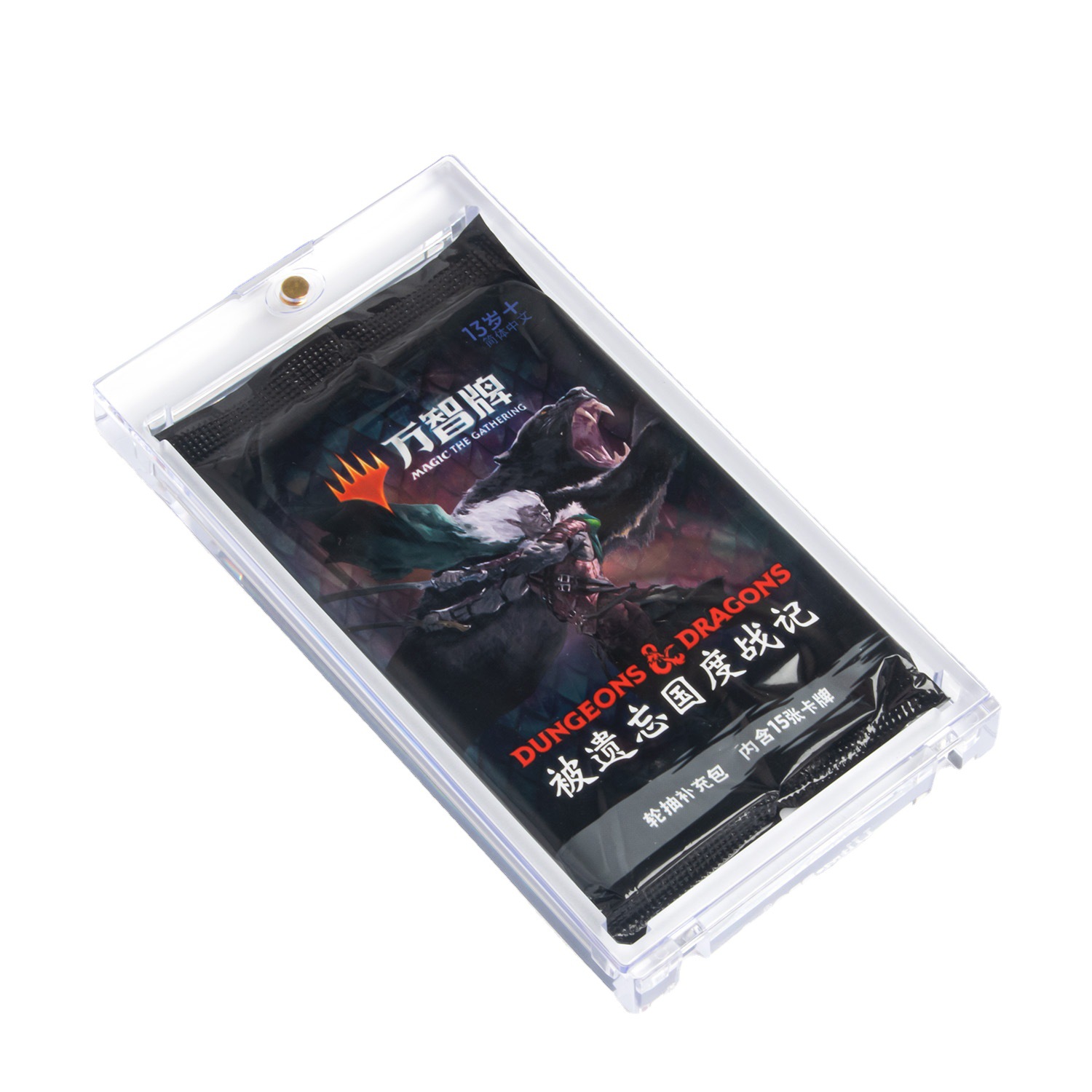 Juego King Pokemon Star Card Pack Booster Pack One Touch Holder