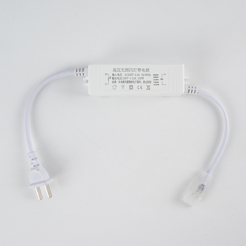 Ultra delgada 220V autoadhesivo led lámpara suave parche de línea de lámpara de exhibición estante parche de decoración de alta tensión