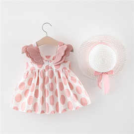 小裙子婴儿新款女宝宝夏装0-1-2半岁女童裙子夏季儿童连衣裙3直销