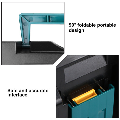 Suitable for Makita 14.4V-18V Lithium Battery BL1850B Four-Slot Fast Charger DC18RD Four Chargers