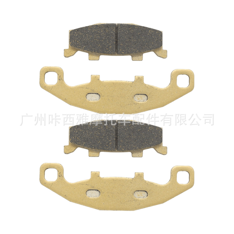 Suitable for Kawasaki GPx600/750 ZR750 Xiweng ZX1000 ZX-10 front and rear brake pads