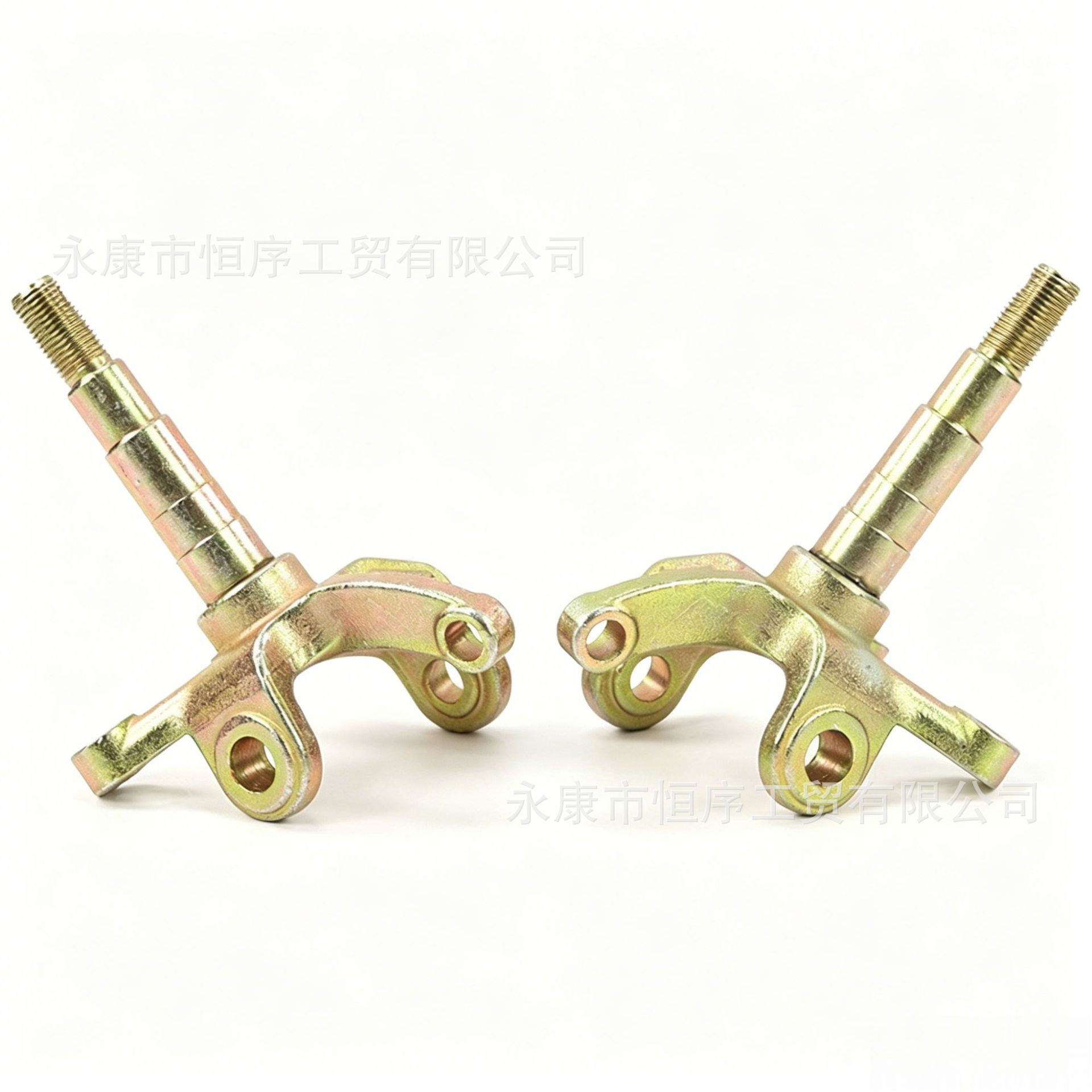 Atv Four-Wheel Off-Road Motorcycle Go-Kart Accessories Beach Vehicle Front Wheel Disc Brake Rocker Arm Steering Knuckle Flange