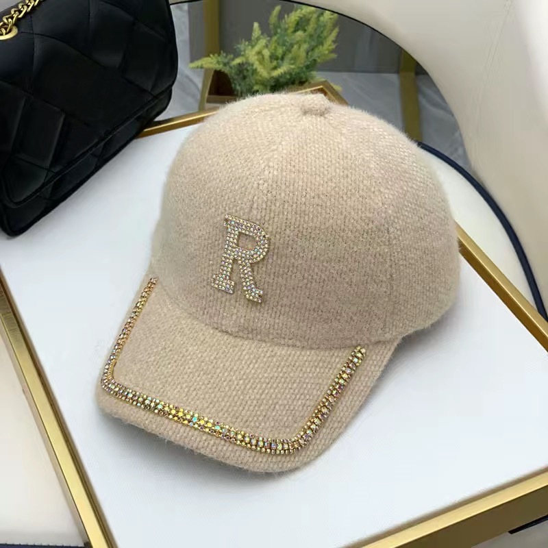 Ny plysch ankatunghatt för barn Höst- och vintertrend Bred brätte Förtjockad termisk mode R Mark mångsidig_voghion.com