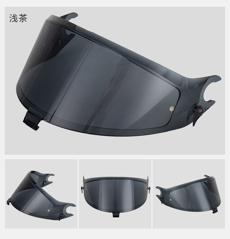 Motorcycle Helmet Spartan Gt Lens Compatible with Spartan Gt-Pro/Spartan-Rs Accessory Lenses