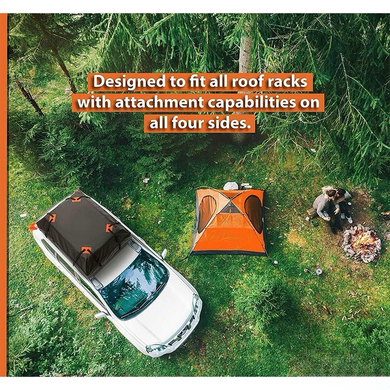 Cross-Border Dropshipping Large-Capacity Car Roof Bag, Waterproof, Sun-Proof, Dust-Proof Car Roof Bag