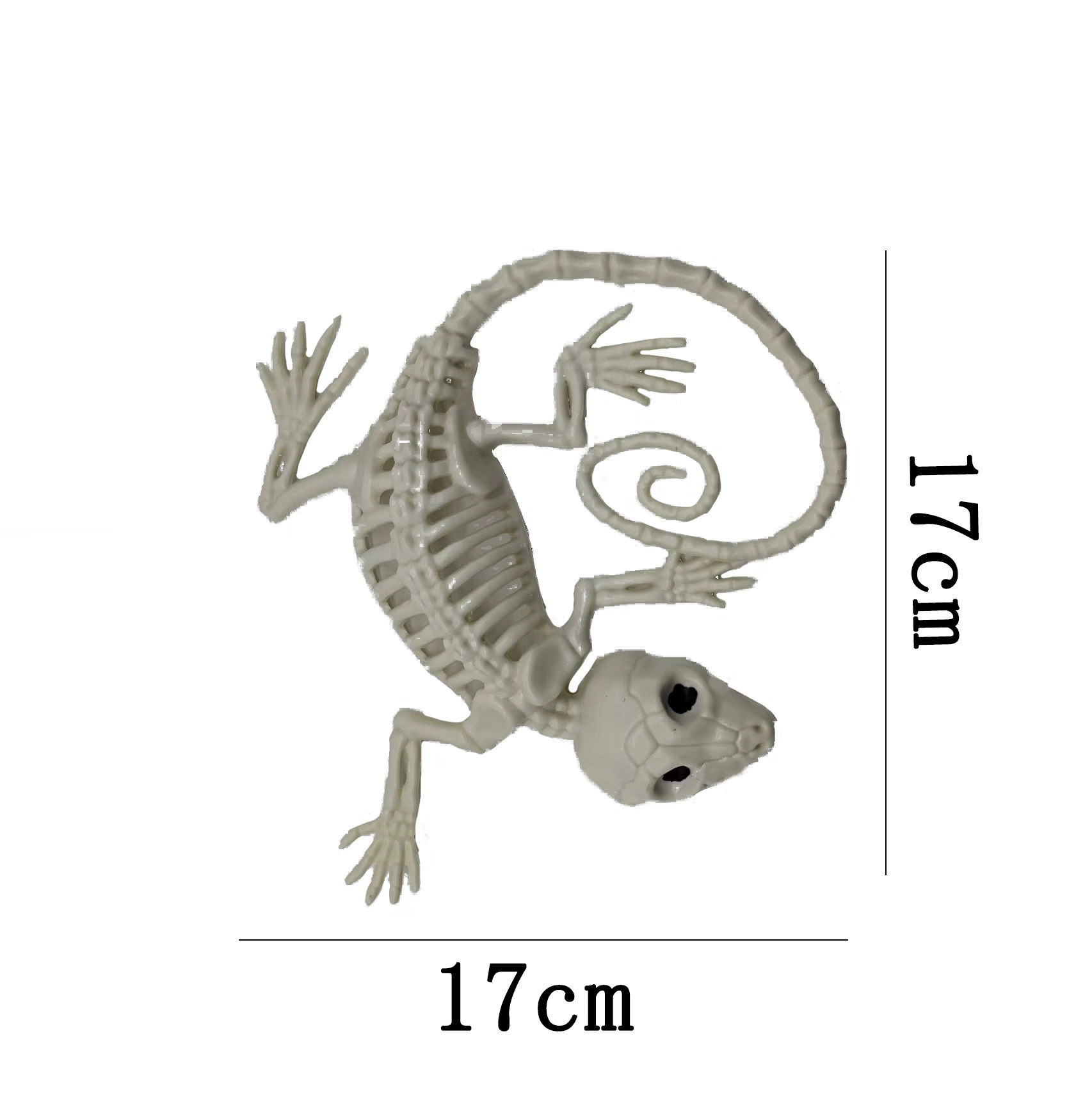 Хэллоуинский животный скелет Галиест скелет Gecko скелет