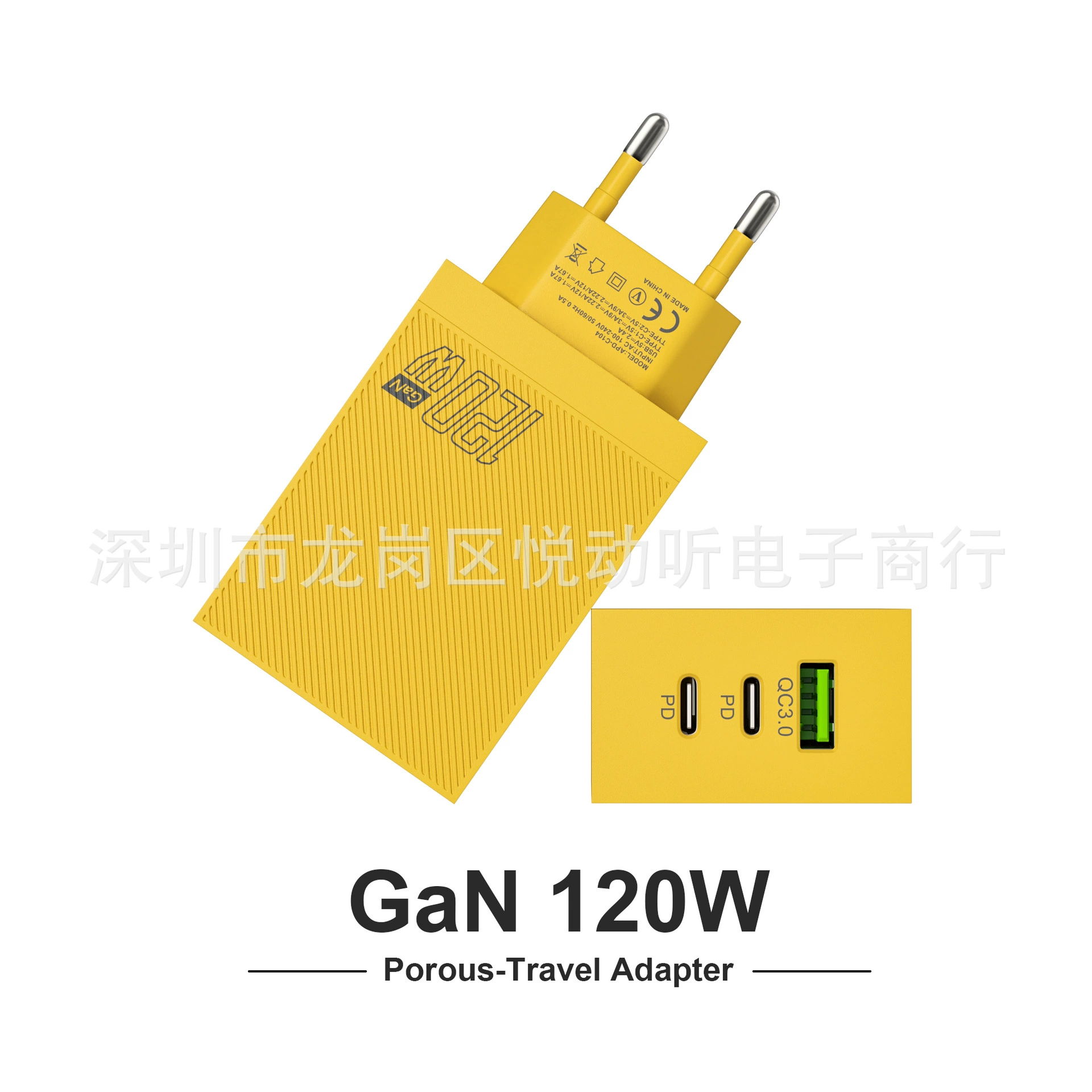 Квадратное USB+2PD зарядное устройство 5V2A адаптер питания QC3.0 многопортовое зарядное устройство евроамериканские требования оптовая продажа
