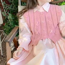 马甲两件套春秋季公主裙女孩春装连衣裙新款裙子2025儿童女童洋气