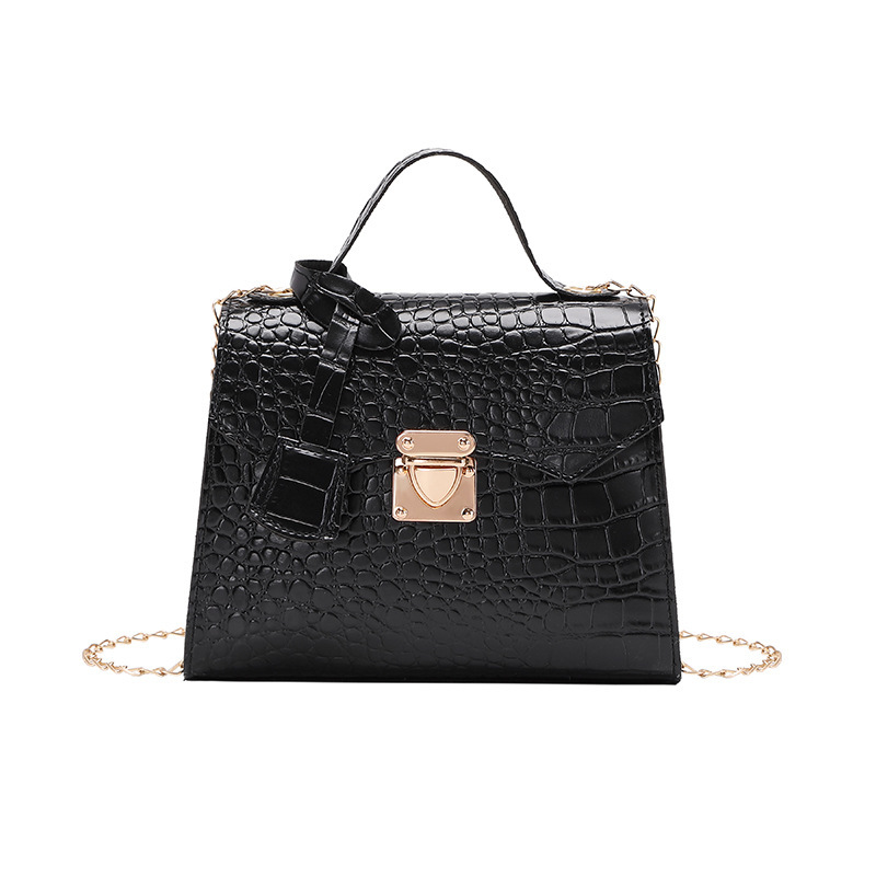 Bolso de piedra coreano 2022 bolso de mano de mujeres bolso de mano simple bolso de cocodrilo Kelly image 6