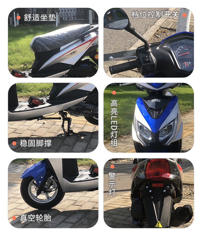 Manufacturer Customized Import and Export 125Cc Oil Truck Wolf 3 Fuel Motorcycle Foreign Model Gasoline Truck Export