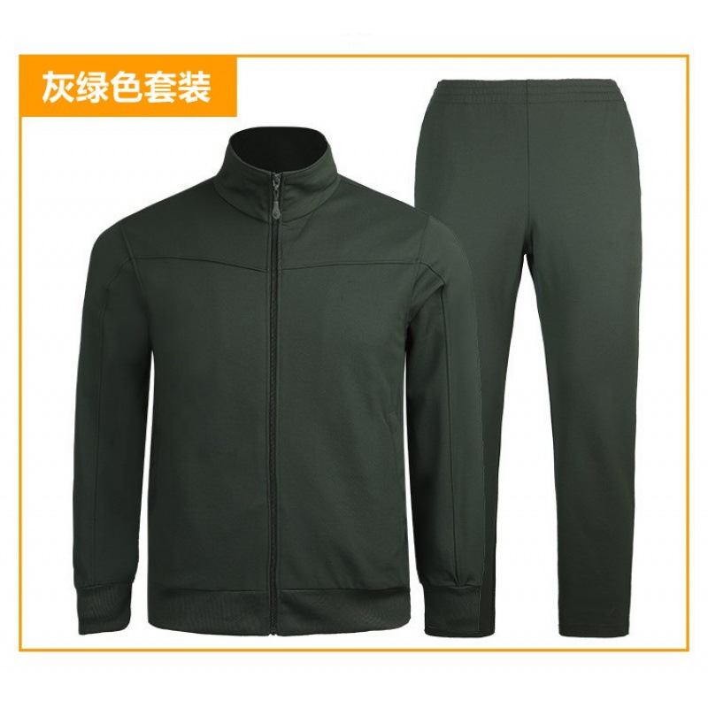 Long-sleeve, winter set for training for men and women, quick dry travel trousers, sports suit, jacket, suitable for spring and autumn 2
