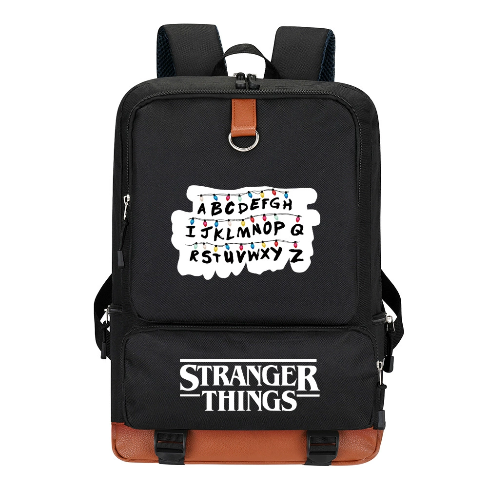 Американский драматический мультфильм Stranger Things Странная история Рюкзак школьный рюкзак для учащихся начальной и средней школы