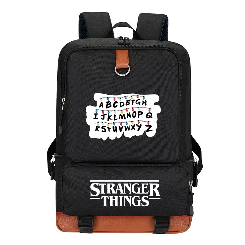 Американский драматический мультфильм Stranger Things Странная история Рюкзак школьный рюкзак для учащихся начальной и средней школы