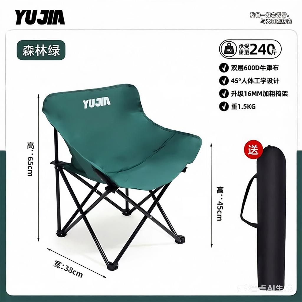로우백 문체어 - 딥 포레스트 그린 [OEM 지원]