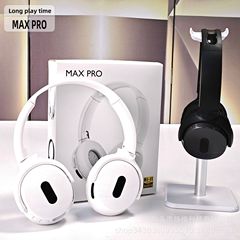跨境爆款外贸MAX PRO蓝牙耳机头戴式插卡无线耳麦厂家直销批发