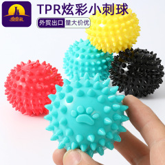 Factory Wholesale Pippit TPR Colorful Durable Chewing Toys for Dogs, Grinding and Cleaning Teeth Sound Pet Supplies Dog Toys