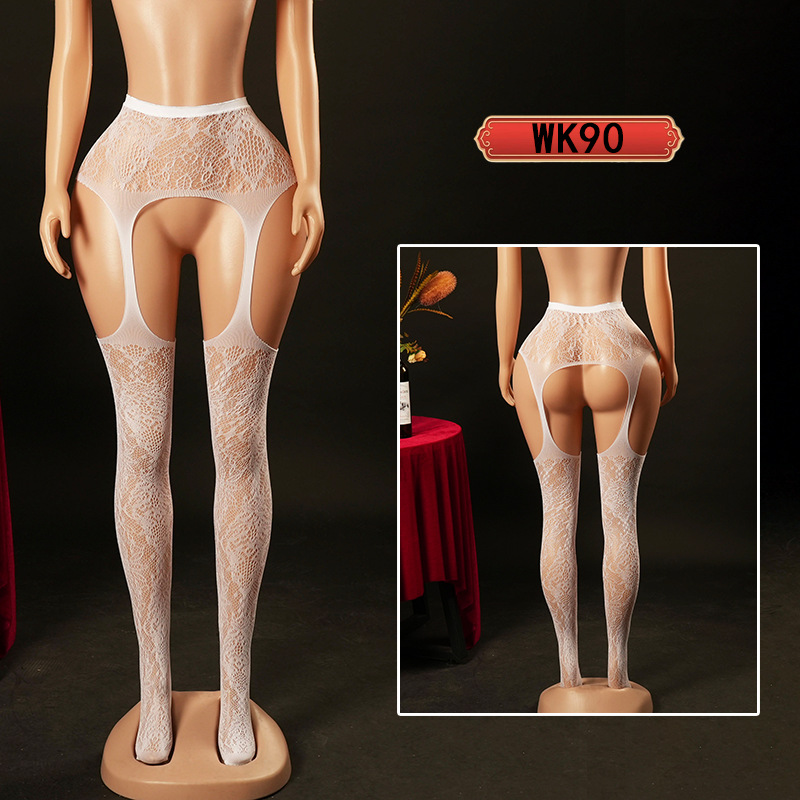 Yue mariposa transfronteriza amor calcetines anti-hock seda sexy cintura alta pura quiere usar calcetines en forma de piernas hermosas WK90 image 9