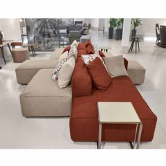 意式極簡模塊組合沙發侘寂風網紅豆腐塊沙發大平層雙向拼接大沙發