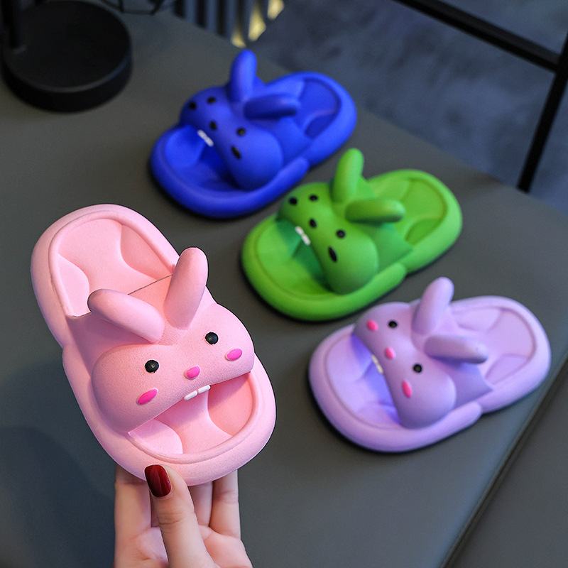 Sandalias de verano para niños al aire libre desgaste para niños y niñas antideslizante inferior suave baño interior princesa lindo bebé zapatillas de playa