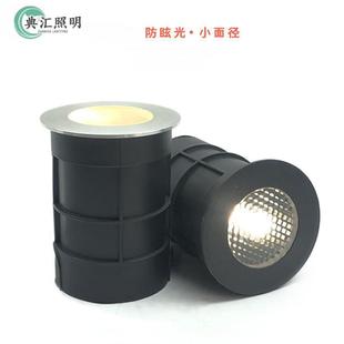 Outdoor Courtyard Park Square Stainless Steel Underground Light Ip68 Waterproof Floodlight Embedded Led Spotlight Light