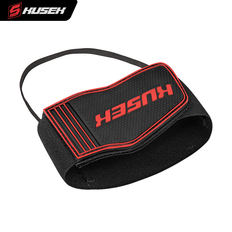 KUSEK cubierta del zapato del engranaje de la motocicleta cubierta del pie cubierta de la palanca de engranajes cubierta protectora negro