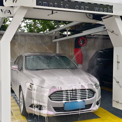 24-Hour Unattended Operation, Qr Code | Car washing machine