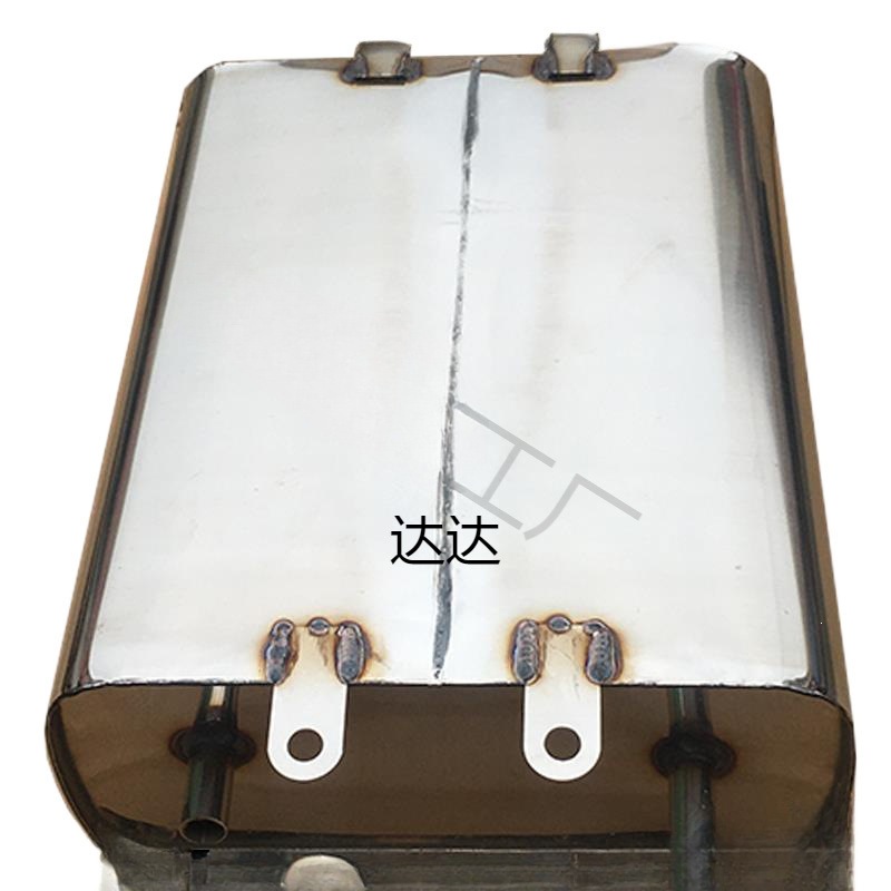 New model motorcycle tricycle with a thickened water tank, stainless steel water bucket, high-temperature resistant circulating water container, and a double-outlet downward-facing water storage bucke