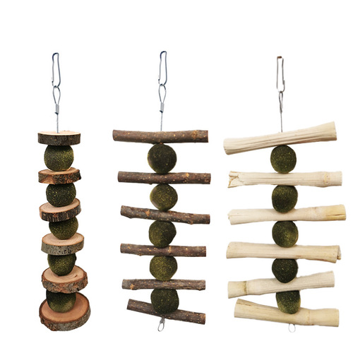 Factory direct supply of alfalfa ball skewers, grass cakes, teething skewers, apple sticks, guinea pigs, rabbits, chinchilla snacks, chewing sticks