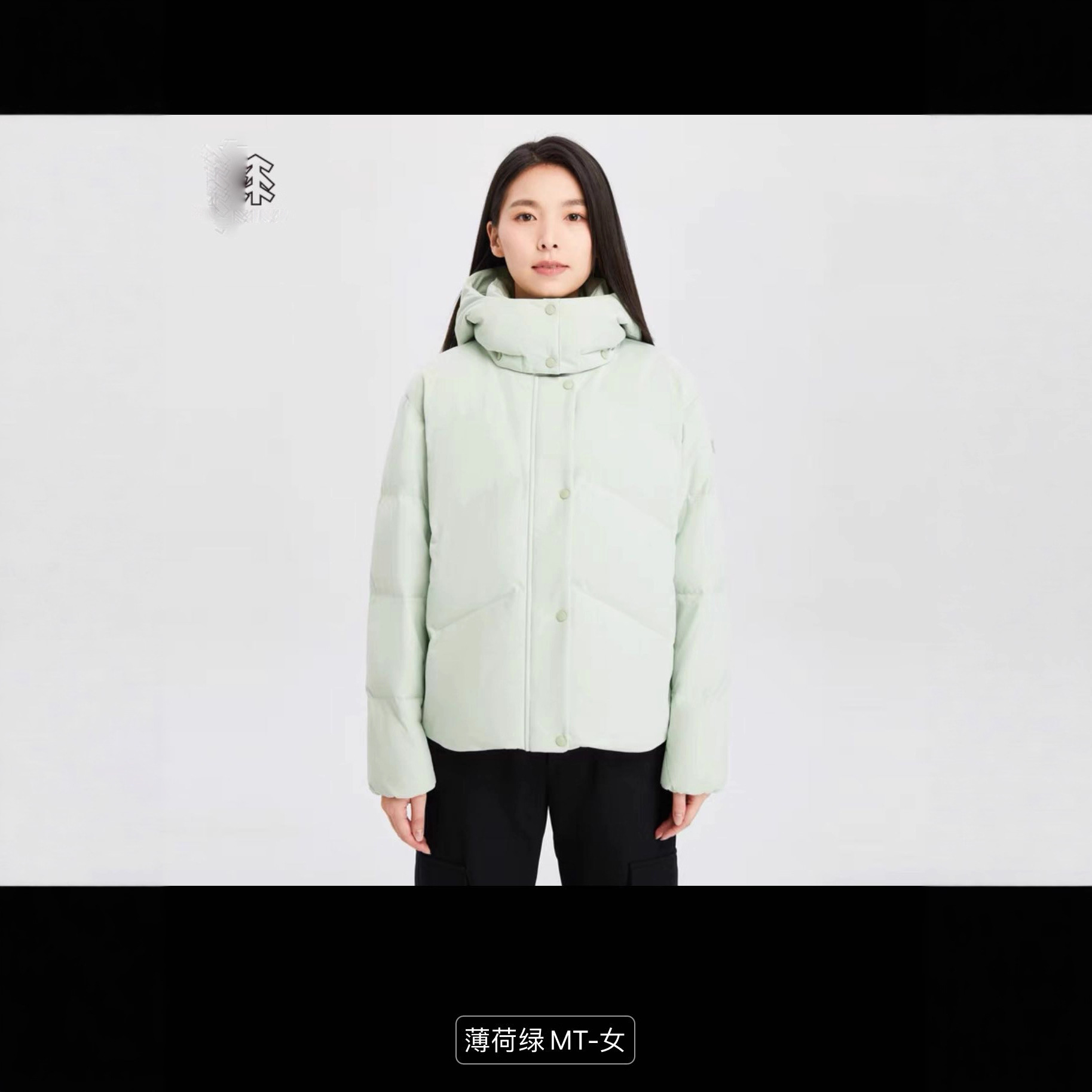 一件代发2025新款2棵树家女士时尚防风保暖高端洋气90白鹅绒羽绒