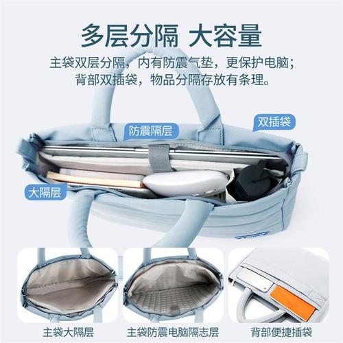 Laptop bag isn internet celebrity large capacity student casual ladies bag going out portable cute pendant tote bag