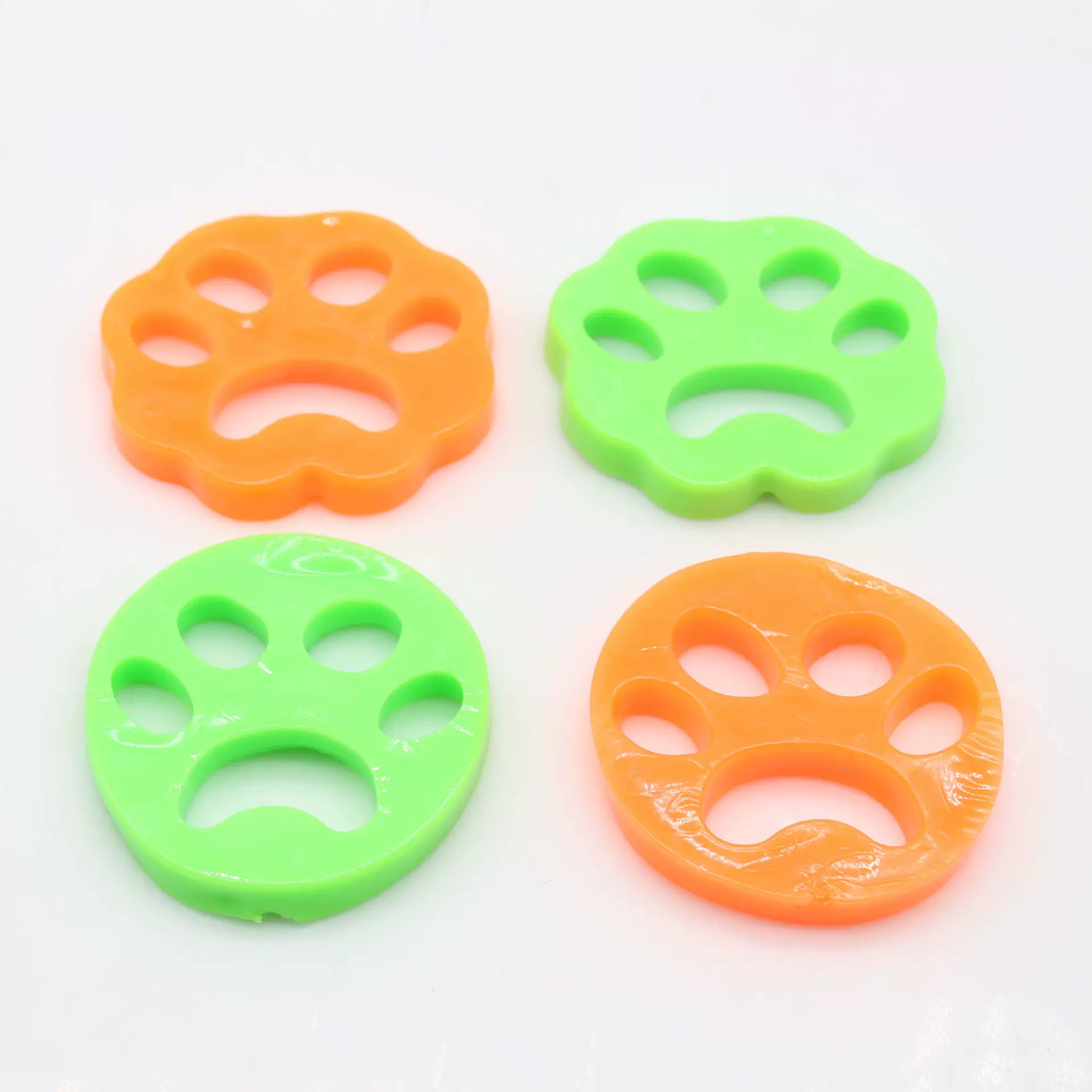 宠物猫爪硅胶粘毛器 衣物灰尘去除器 粘毛水洗双面除毛硅胶