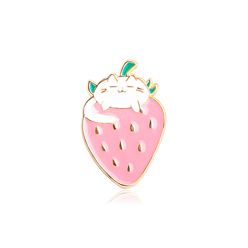 Значок-брошь Yipeng Jewelry с котом, цвет CZ00010