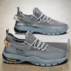 Men's 2024 New Breathable Thin Mesh Sports Shoes, Men's Large Mesh Eye Summer Soft Sole Casual Air Conditioning Shoes