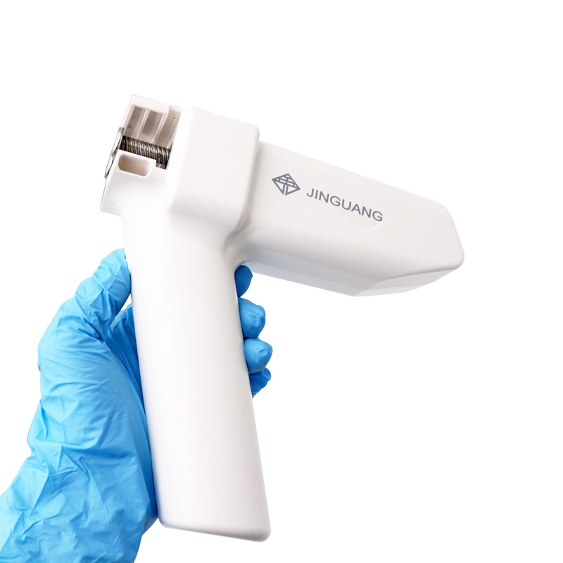 Pistola de pegamento eléctrica dental portátil de dos componentes transportador de pistola de pegamento de goma de silicio con velocidad ajustable transportador de pistola