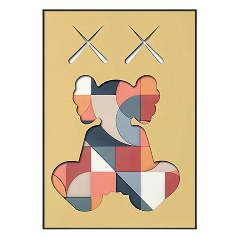 Pasillo minimalista moderno pintura tridimensional pintura hueca sala de estar pintura decorativa restaurante Fondo pared corredor pasillo colgante pintura