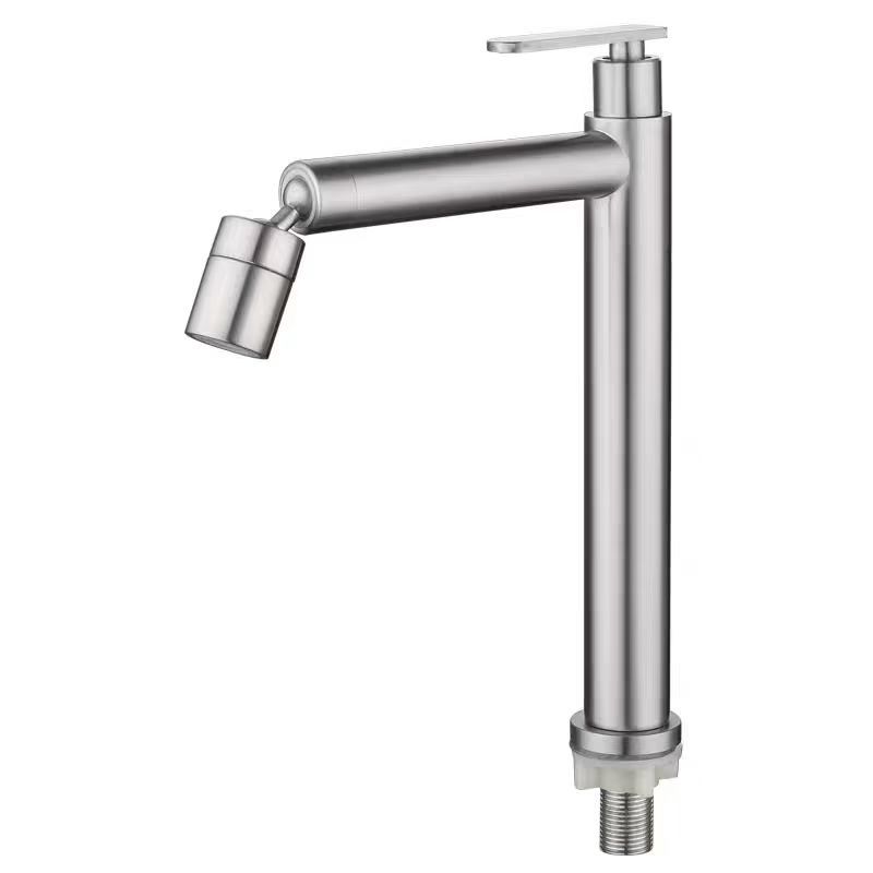 Grifos de doble salida de agua de enfriamiento único balcón lavabo