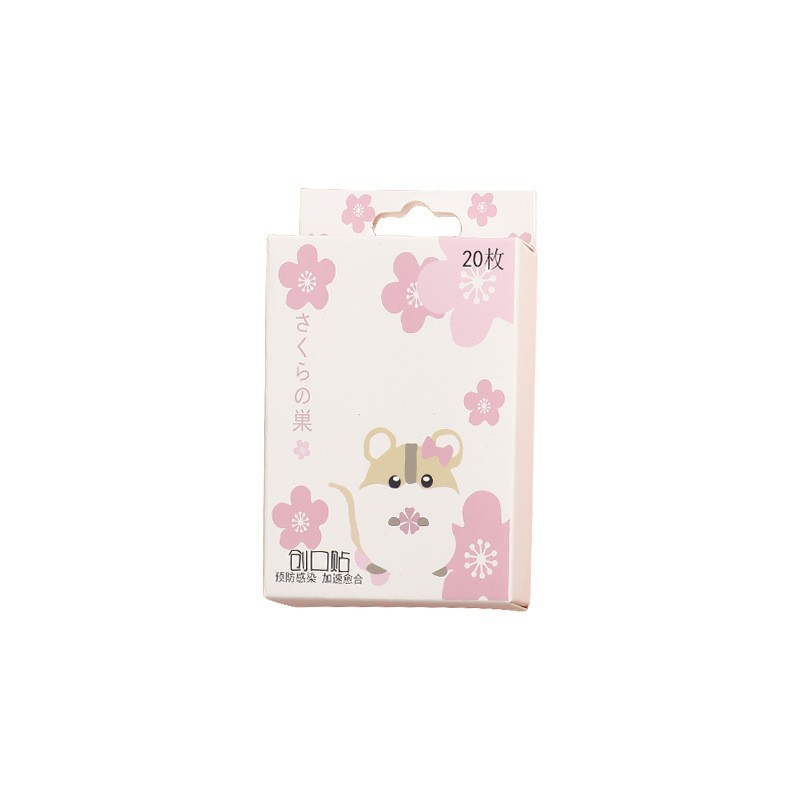 Impermeable y transpirable herida Banda-aid 20 piezas en caja al aire libre portátil versión familiar Band-Aid venta al por mayor