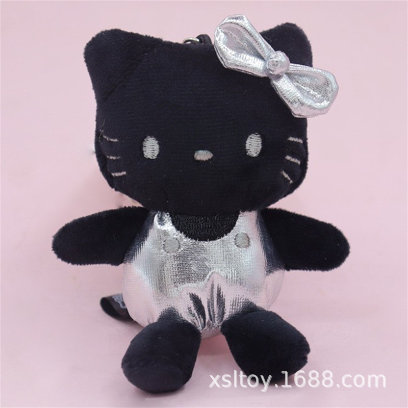 迷你-黑色银蝴蝶结