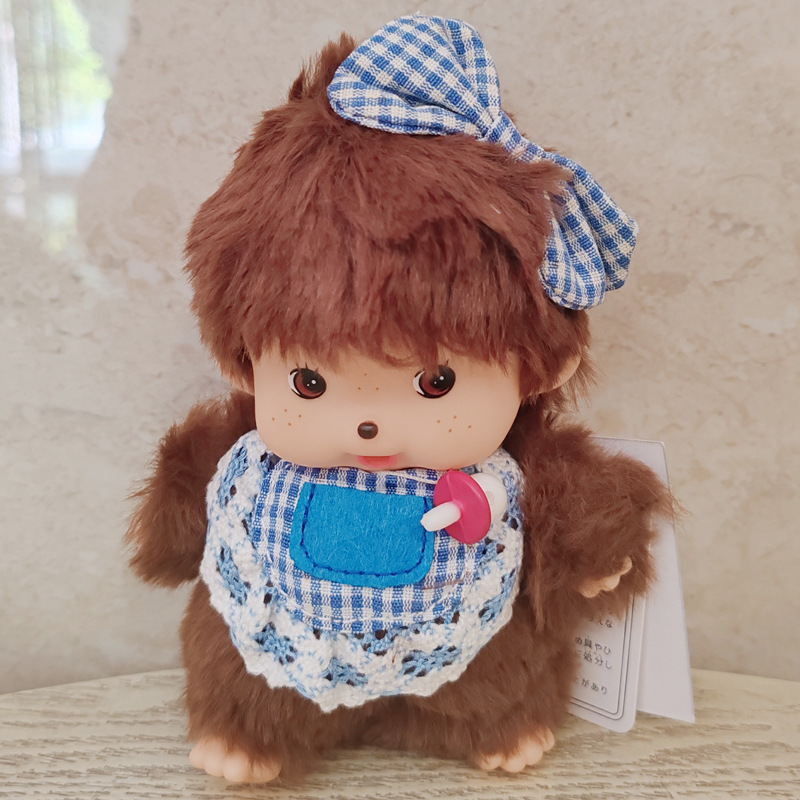 Monchic mengqiqi15CM pequeño vestido muñeca de felpa colgante bolso colgante producto transfronterizo buen producto nuevo producto