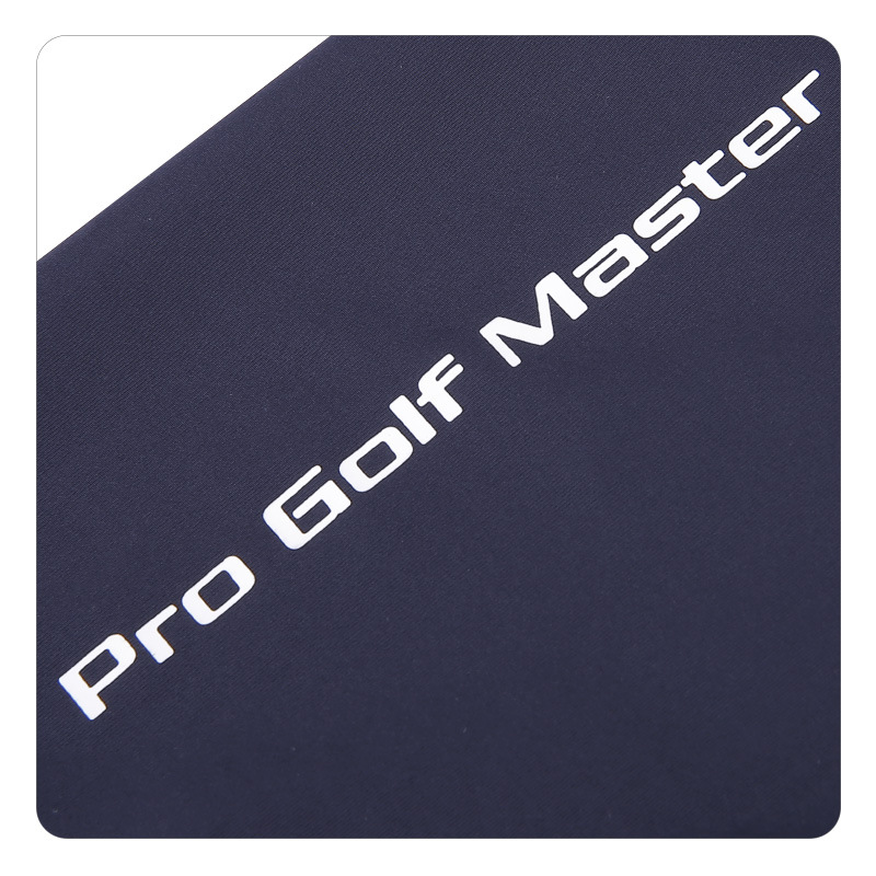 Áo thun dài tay chống nắng golf nam PGM chất liệu lụa lạnh, cổ khóa kéo — YF589-Trắng (vải mới), YF589 màu đen, YF589-màu xanh nước biển