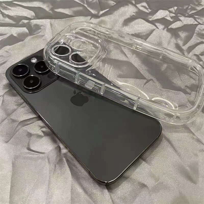 透明石鹸ケース適用iphone15pro携帯ケース16promaxリンゴ14シンプル13pro転倒防止12|undefined