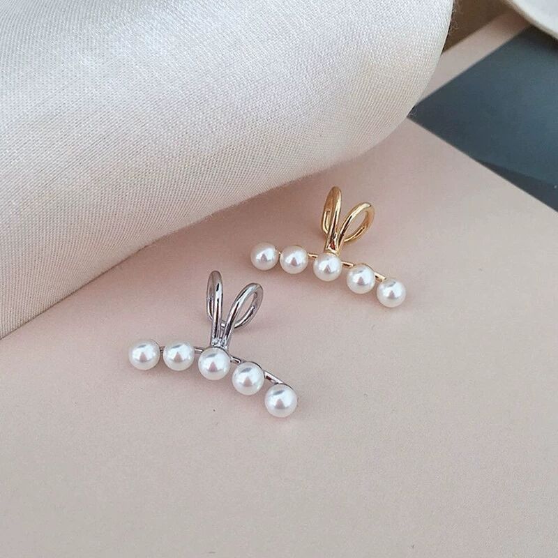 Fashion Pearl Ear Bone Clip display picture 7