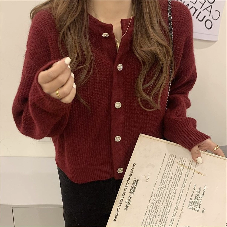 Японский ретро-свитер 2025: новая осенняя коллекция, мягкий и пушистый вязаный кардиган, женская свободная короткая кофта, женская одежда