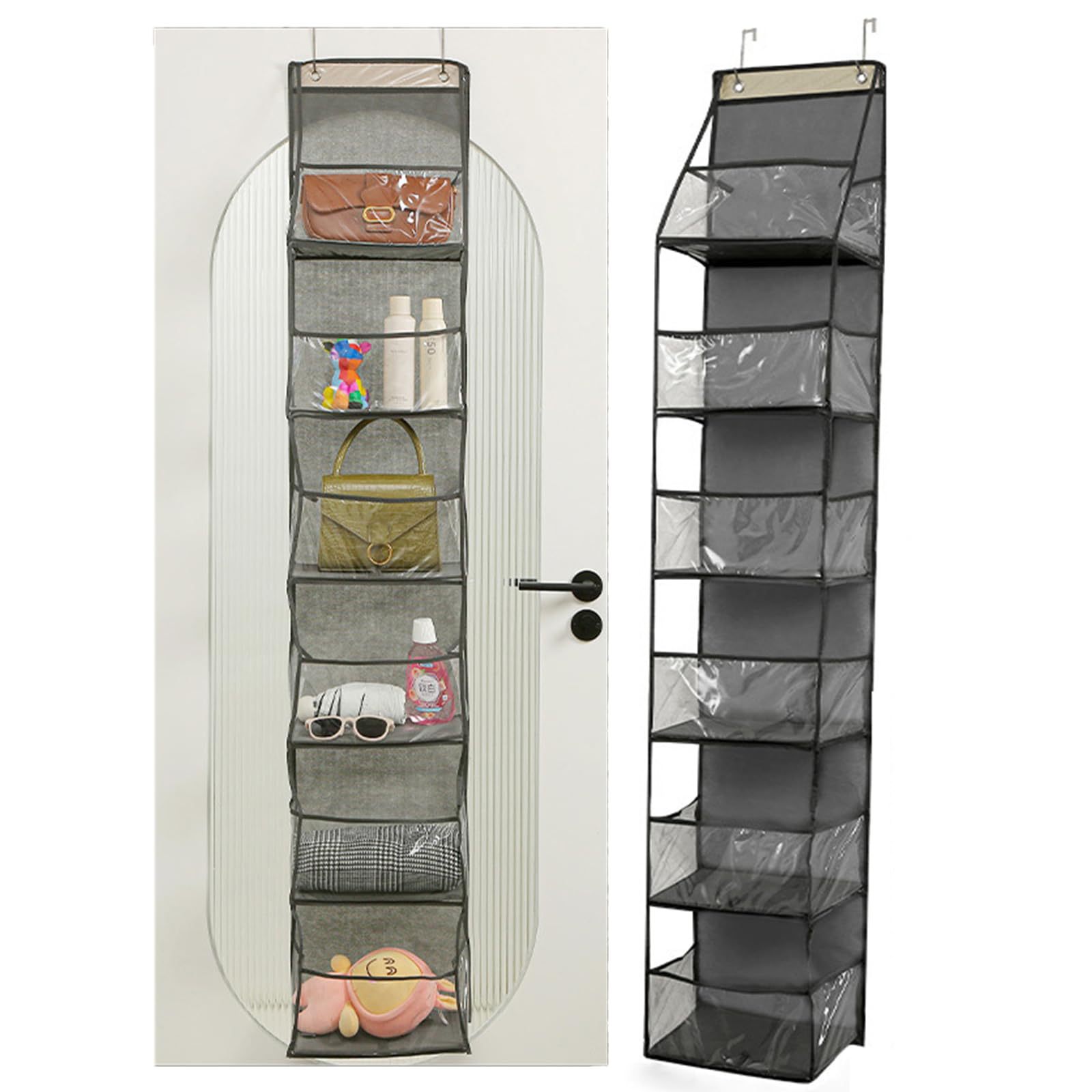 Detrás de la puerta bolsa de almacenamiento a prueba de polvo bolsa colgante armario bolsa colgante bolsa de almacenamiento para bebés cosméticos Juguetes Artículos diversos colgantes acabado