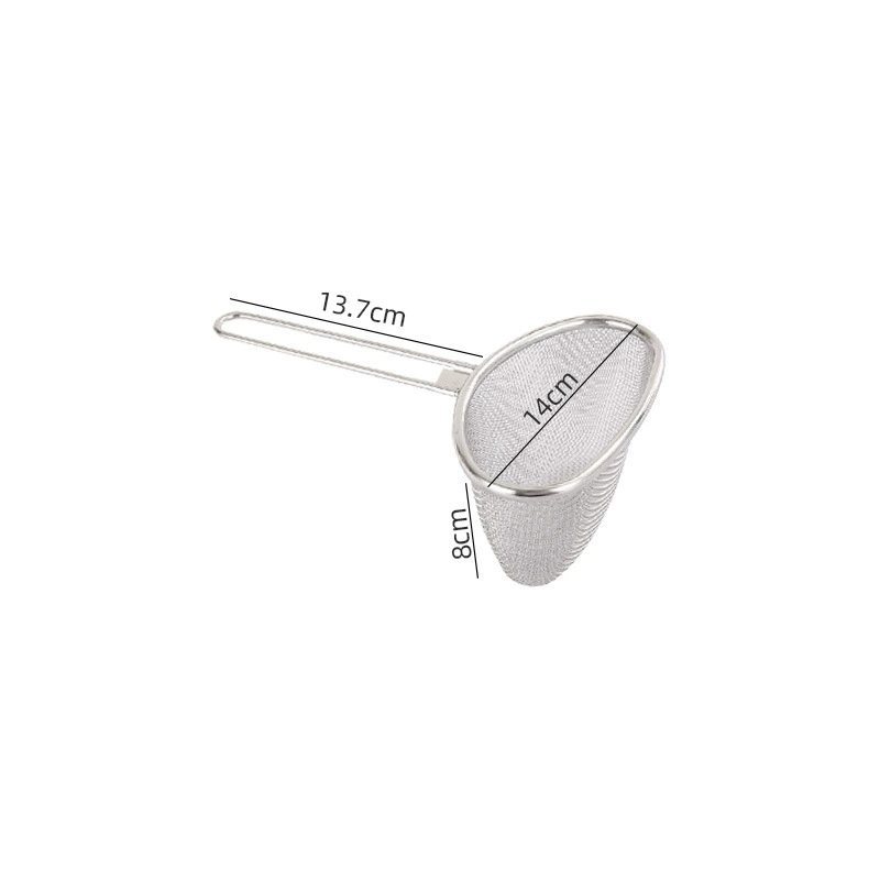 Red de filtro transfronteriza de acero inoxidable cucharas de olla caliente cucharas domésticas cucharas de cercas de polvo cucharas de cocina cucharas image 12
