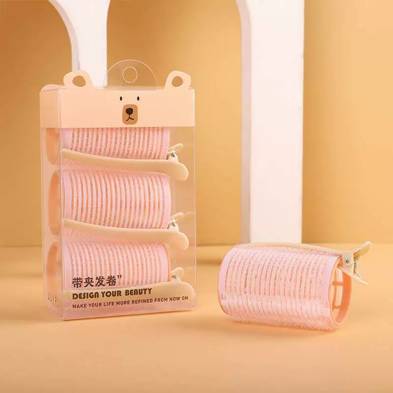 Щипцы для завивки Air Bangs с зажимом, набор из трех фигурных зажимов для завивки челки, пушистые заколки для волос, пушистые заколки