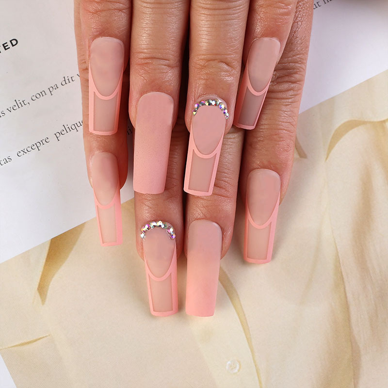 Use un parche de uñas largo y medio para adultos con un taladro de uñas de alta calidad verano 2023 nuevo